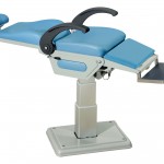 Laryngological electrically adjustable chair